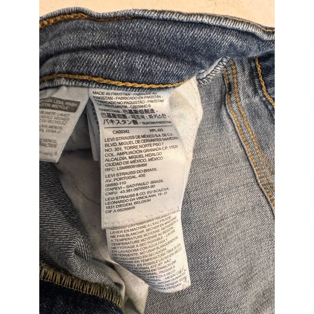 Levi's 505 Men's 40x32 (38x31.5 Actual)‎ Blue Jeans Straight Leg Relaxed Fit